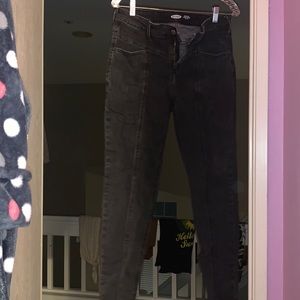 Faded black jeans size 10 from old navy